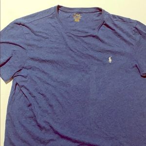 Short sleeve Greyish blue Ralph Lauren polo tee
